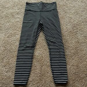 Women’s striped Athleta leggings